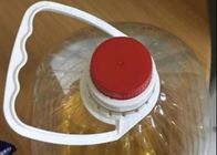 सिल्वर ग्रे 5L तेल बोतल भरने की मशीन 0.5Mpa प्लास्टिक बोतल स्नेहक भरने की मशीन