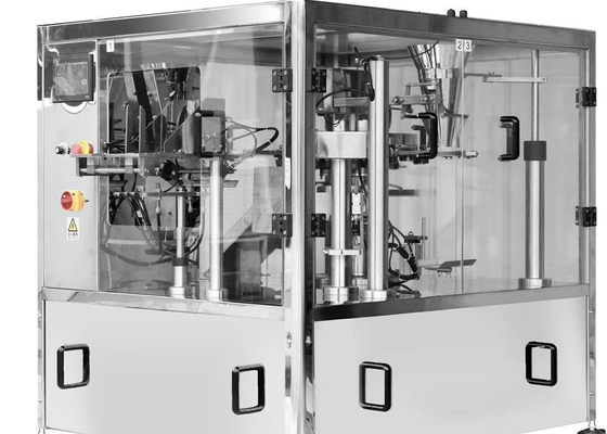 स्वचालित प्रीमेड बैग स्टैंड अप पॉच पैकिंग मशीन 2.5kw