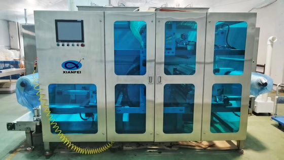 500 पॉड्स/कैप्सूल प्रति मिनट डिटर्जेंट पॉड बनाने की मशीन 2800 किलोग्राम क्षमता के साथ