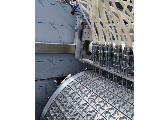 स्टेनलेस स्टील के डिजाइन के साथ उन्नत कपड़े धोने की पोड/कैप्सूल बनाने की मशीन